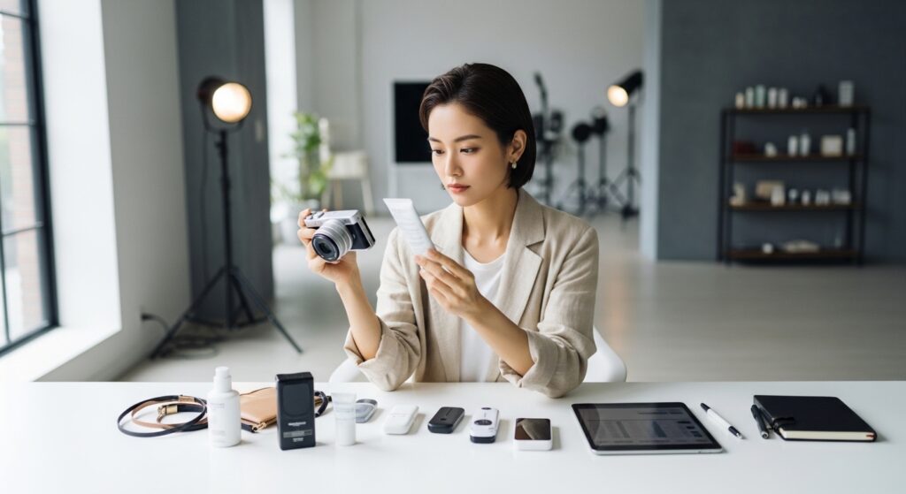 モデルが紹介する商品の基準とは？選定の考え方を解説  H1：モデルはどんな基準で商品を紹介している？見るべきポイントを解説