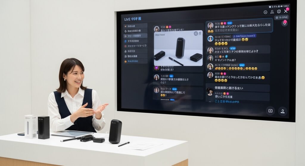 ライブコマースでコメントや質問は大切？活用するメリットを解説
